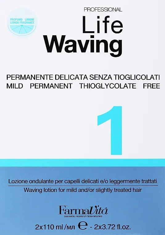Farmavita Life Waving 1 Bioperm sa mirisom citrusa