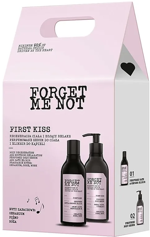 Farmona Forget Me Not First Kiss (b/ser/300ml + sh/elixir/400ml) Set