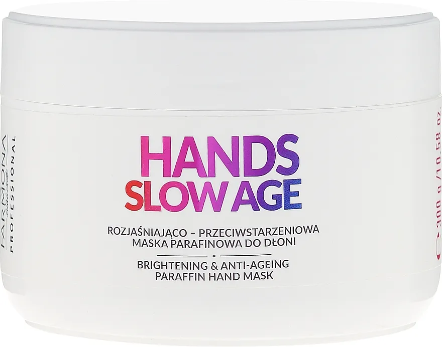 Farmona Hands Slow Age Brightening And Anti-ageing Paraffin Hand Mask Maska za ruke, parafin