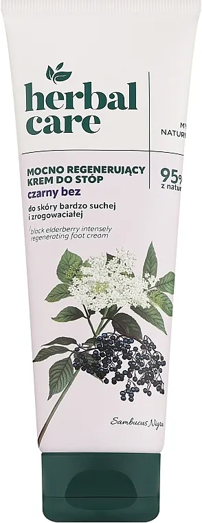 Farmona Herbal Care Black Elderberry Intensely Regenerating Foot Cream Regenerativna krema za stopala Zova