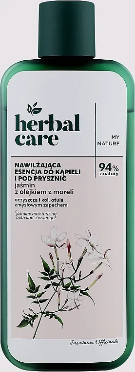 Farmona Herbal Care Moisturizing Jasmine Shower Gel Hidrirajuća esencija za kupanje i tuširanje Jasmin sa uljem od kajsije
