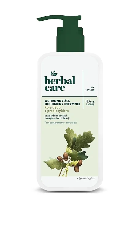 Farmona Herbal Care Oak Bark Protective Intimate Gel Zaštitni gel za intimnu higijenu sa hrastovom korom i prebioticima