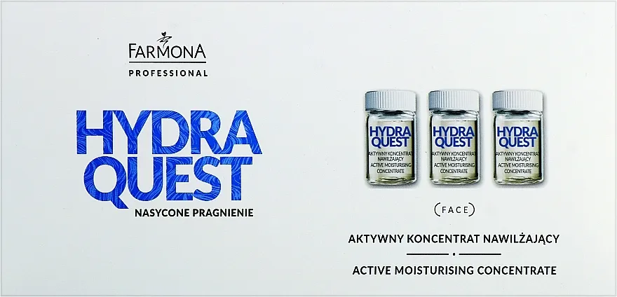 Farmona Hydro Quest Active Moisturizing Concentrate Aktivni hidratantni koncentrat za lice