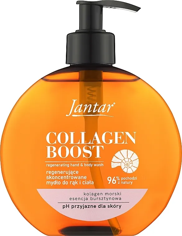 Farmona Jantar Collagen Boost Regenerating Hand &amp; Body Wash Gel za ruke i telo