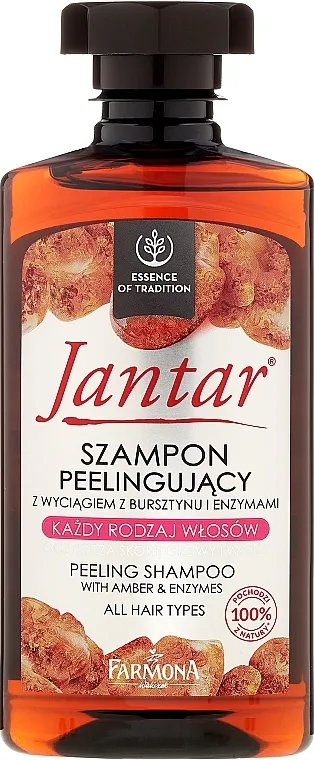 Farmona Jantar Peeling Shampoo Šampon za njegu kose s ekstraktom jantara