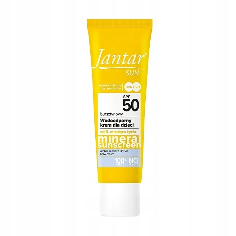 Farmona Jantar Sun Mineral Sunscreen SPF50 Vodootporna krema za sunčanje za decu