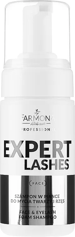 Farmona Professional Expert Lashes Face&amp;Eyelash Foam Shampoo Pjenušavi šampon za lice i trepavice