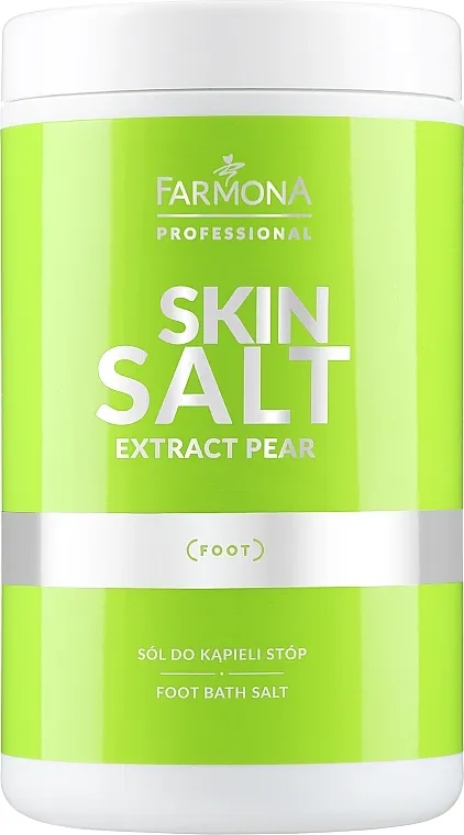 Farmona Professional Skin Salt Extract Pear Foot Bath Salt So za stopala "Ekstrakt kruške"