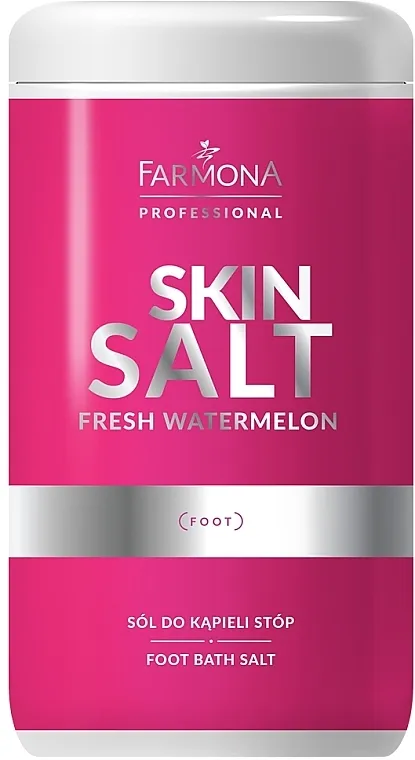Farmona Professional Skin Salt Fresh Watermelon Foot Bath Salt So za kupanje stopala sa mirisom lubenice