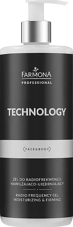 Farmona Professional Technology Radio Frequency Gel Moisturizing &amp; Firming Gel za postupke koji koriste kozmetičke uređaje za radio frekvencije