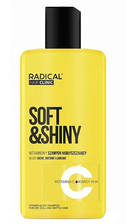 Farmona Radical Hair Clinic Soft &amp; Shiny Shampoo Vitaminski šampon za sjaj suve, mat i lomljive kose