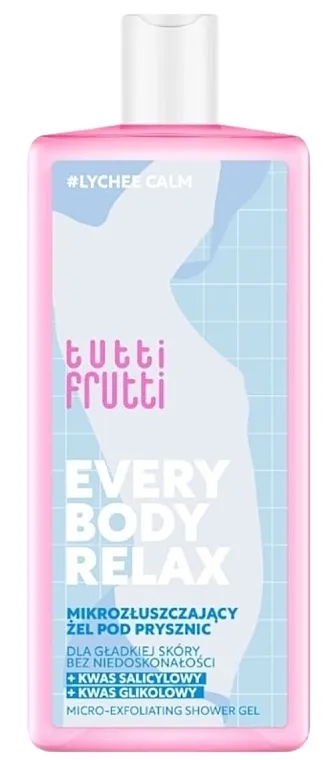 Farmona Tutti Frutti Everybody Relax Micro-Exfoliating Shower Gel Mikro piling gel za tuširanje