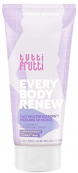 Farmona Tutti Frutti Everybody Renew 2 in 1 Multikiselinski piling za telo u peni