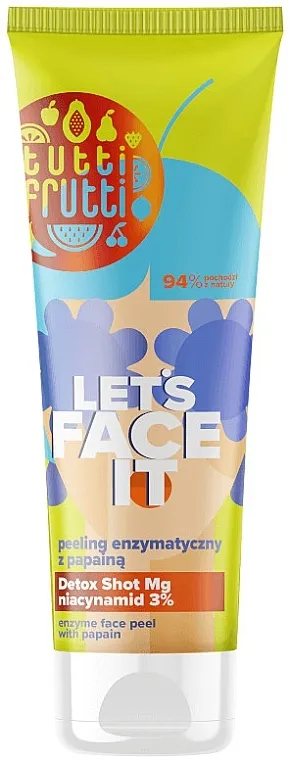Farmona Tutti Frutti Let`s Face It Enzyme Face Feel Enzimski piling sa papainom