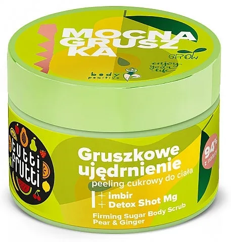 Farmona Tutti Frutti Pear &amp; Ginger Sugar Scrub Šećerni piling za tijelo "Kruška i đumbir"