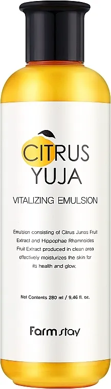 FarmStay Citrus Yuja Vitalizing Emulsion Blagi šampon za kovrdžavu kosu