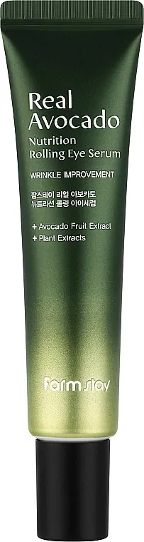 FarmStay Real Avocado Nutrition Rolling Eye Serum Eye Roller Serum s ekstraktom avokada