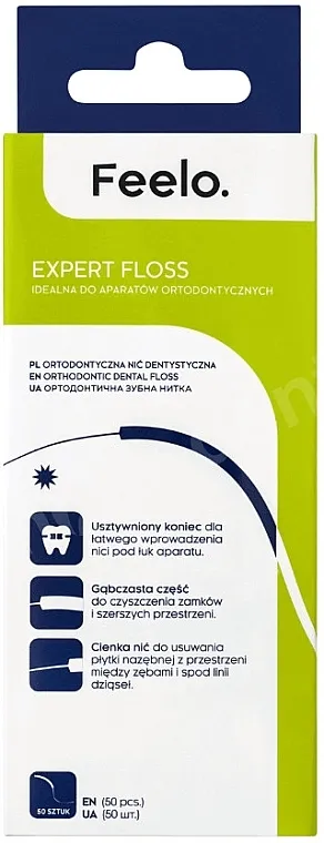 Feelo Expert Floss Konac za zube za zubne proteze