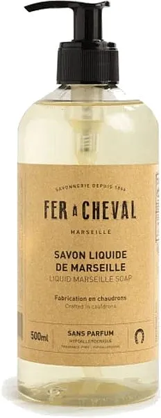 Fer A Cheval Liquid Marseille Soap Unscented Tečni marsejski sapun bez mirisa