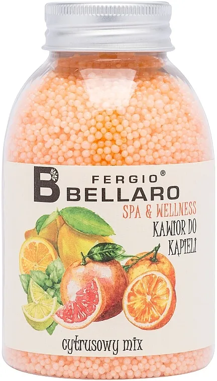 Fergio Bellaro Citrus Mix Bath Caviar Omekšavajuće kuglice za kupanje "Citrus miks"