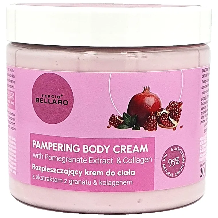 Fergio Bellaro Pampering Body Cream Krem za negu tela sa ekstraktom nara i kolagenom