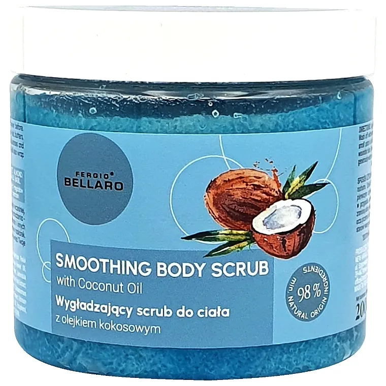 Fergio Bellaro Smoothing Body Scrub Ugladžujući piling za telo sa kokosovim uljem