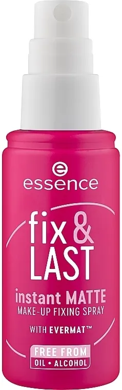 Fiksator u spreju za šminku Essence Fix &amp; Last Instant Matte Make-up Fixing Spray