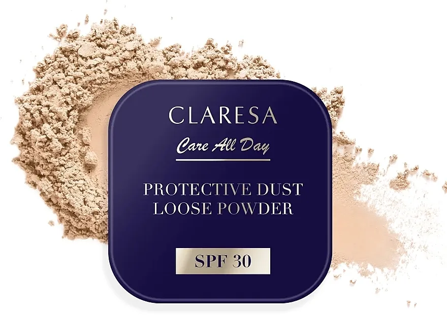Fiksirajući puder u prahu za lice Claresa Protective Dust Loose Powder SPF30