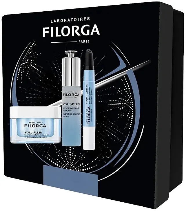 Filorga Hyalu-Filler (cr/50ml + ser/5ml + lip/balm/4g) Set
