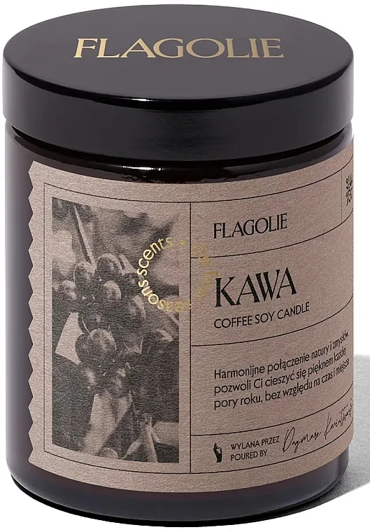 Flagolie Four Seasons Collection Coffee Scented Candle Mirisna sveća "Kafa"