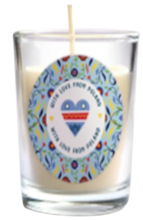 Flagolie Mirišljava sveća u staklu Srce