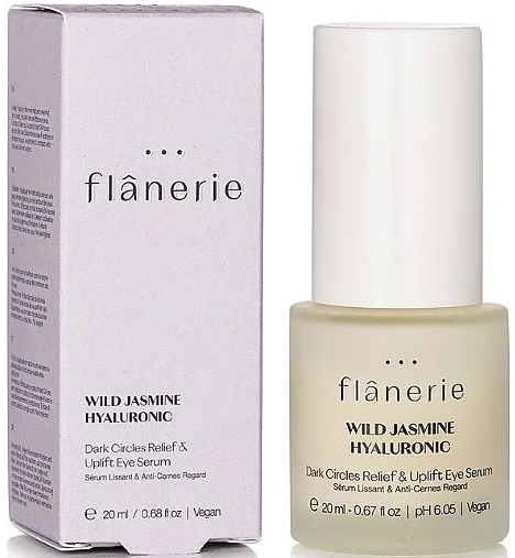 Flanerie Dark Circles Relief &amp; Uplift Eye Serum Lifting serum za oči protiv tamnih krugova