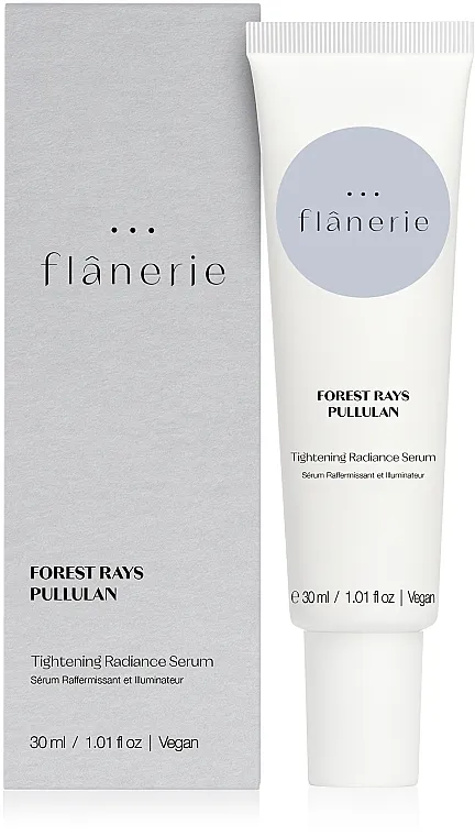 Flanerie Forest Rays Pullulan Tightening Radiance Serum Učvršćujući serum za lice sa efektom osvetljavanja