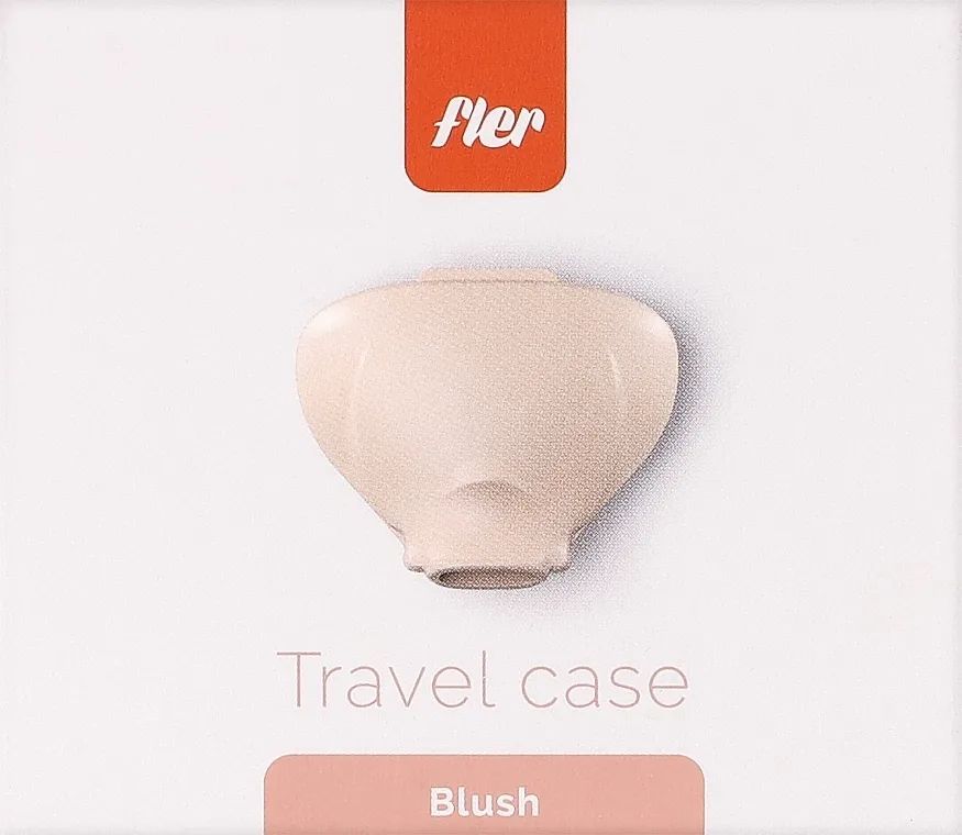 Fler Razor Travel Case Blush Soft and Metallic Zaštitna putna futrola za brijač