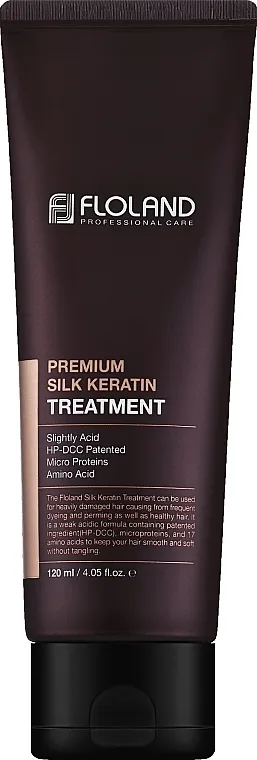Floland Premium Silk Keratin Treatment Regenerator za obnavljanje oštećene kose