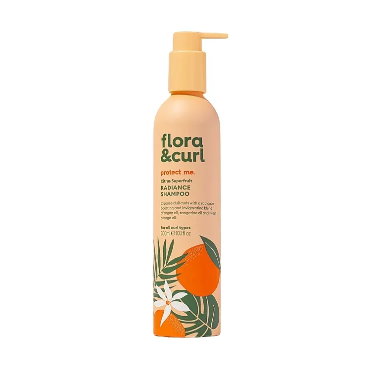 Flora &amp; Curl Protect Me Citrus Superfruit Radiance Shampoo Sjajni šampon za kosu