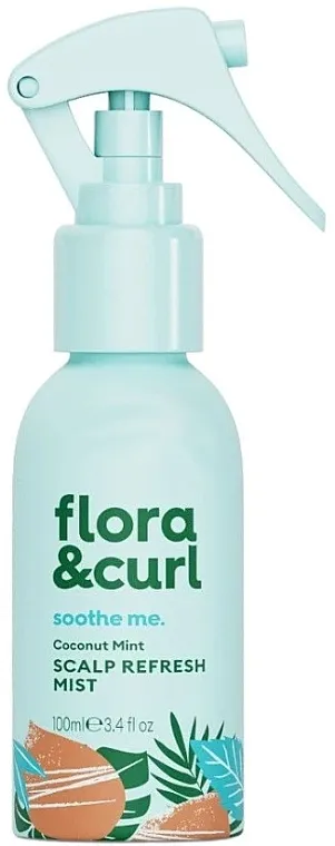Flora &amp; Curl Soothe Me Coconut Mint Scalp Refresh Mist Magla za kožu glave