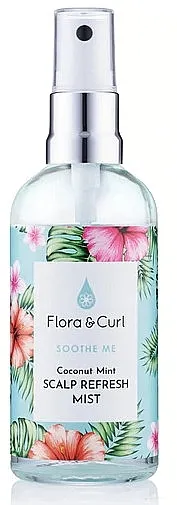 Flora &amp; Curl Soothe Me Coconut Mint Scalp Refresh Mist Sprej za vlasište