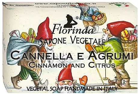 Florinda Christmas Collection Soap Toaletni sapun "Cinnamon And Citrus"