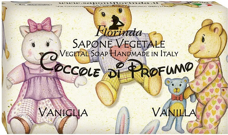 Florinda Sapone Vegetale Vegetal Soap Vanilla Prirodni sapun "Vanilija"