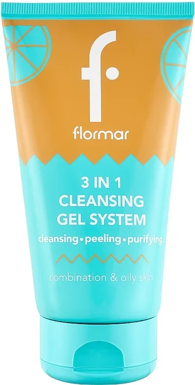Flormar Cleansing Gel 3in1 Combination &amp; Oily Skin Gel za čišćenje kombinovane i masne kože 3u1