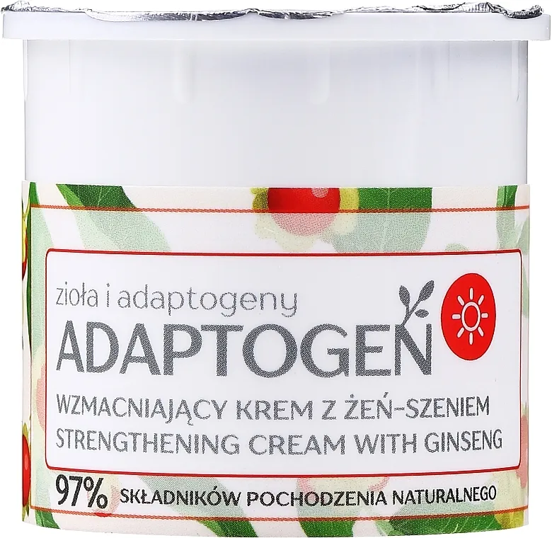 Floslek Adaptogen Strengthening Cream With Ginseng (refill) Učvršćujuća dnevna krema "Ginseng"