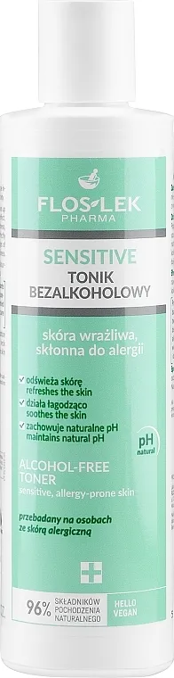 Floslek Alcohol free Toner Sensitive Allergy-prone Skin Tonik za osjetljivu kožu