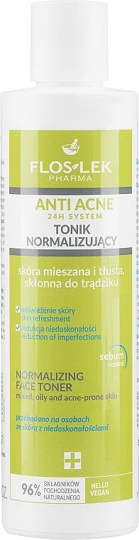 Floslek Anti Acne Normalizing Face Toner Tonik za lice