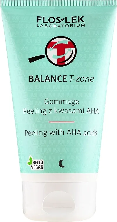 Floslek Balance T-Zone Gommage Peeling With AHA Acids Piling gommage za lice s kiselinama