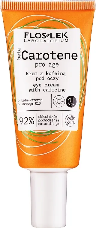 Floslek Beta Carotene Cream Under Eye With Caffeine Krema za kožu oko očiju