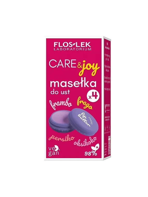 Floslek Care &amp; Joy (lip/butter/10g*4) Set
