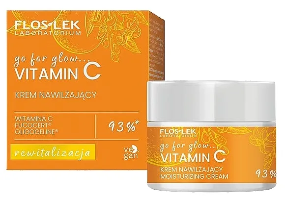 Floslek Go For Glow Witamin C Hidratantna krema za lice sa vitaminom C