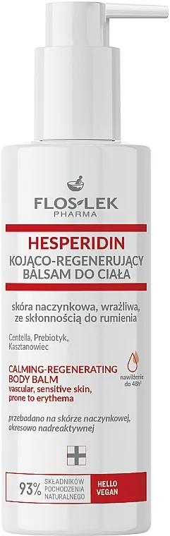 Floslek Hesperidin Calming-Trgenerating Body Balm Umirujući i obnavljajući balzam za telo