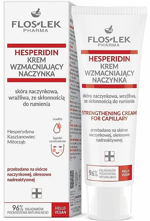 Floslek Hesperidin Strengthening Cream For Capillary Učvršćujuća krema za krvne sudove